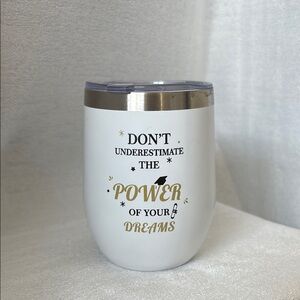 White Insulated Tumbler